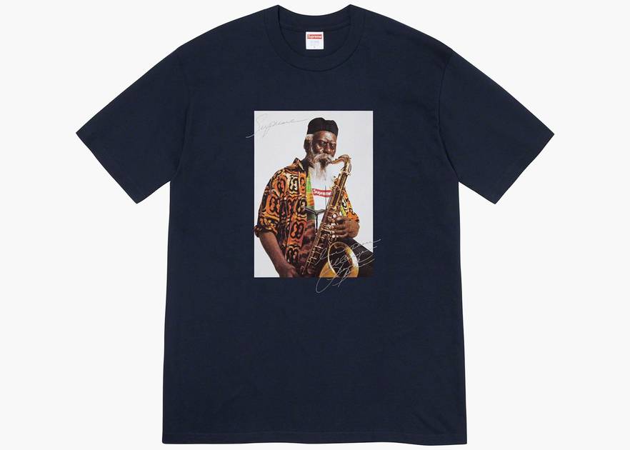 Supreme Pharoah Sanders Tee Navy