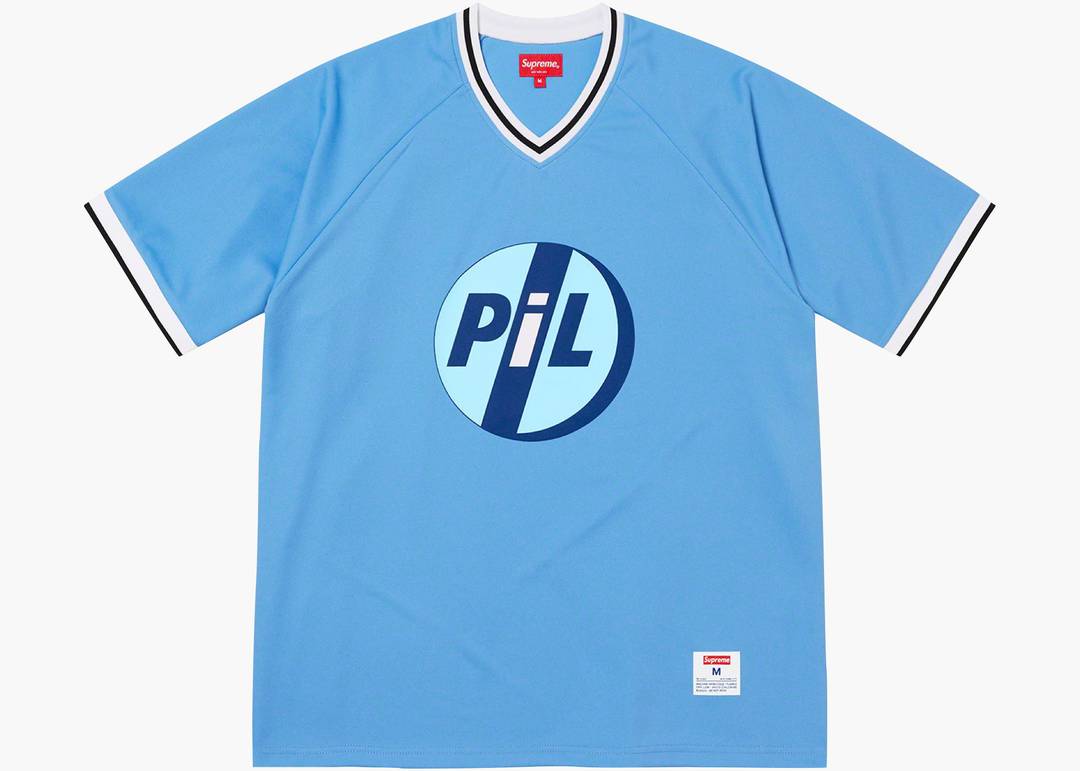 Supreme PiL Baseball Top Light Blue | Hype Clothinga