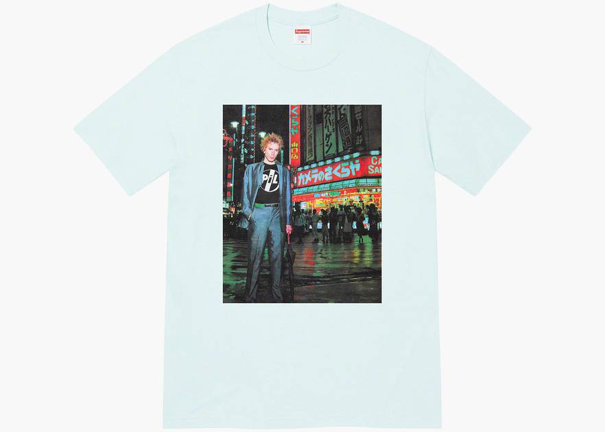 Supreme PiL Live In Tokyo Tee Pale Blue | Hype Clothinga