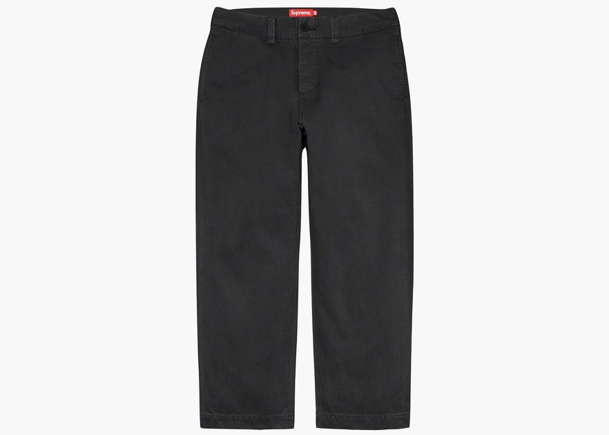 Supreme Pin Up Chino Pant Black