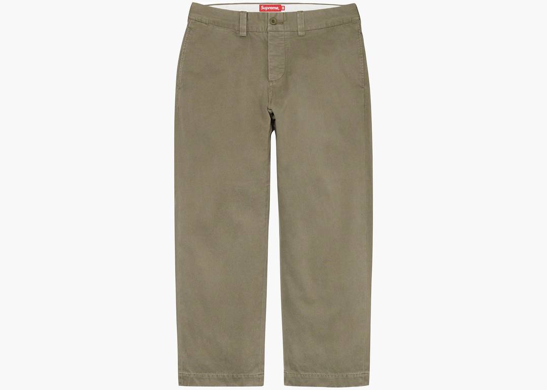 Supreme Pin Up Chino Pant Olive