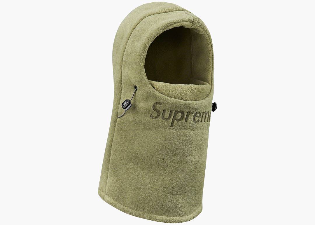 Supreme Polartec Balaclava (FW21) Light Olive | Hype Clothinga