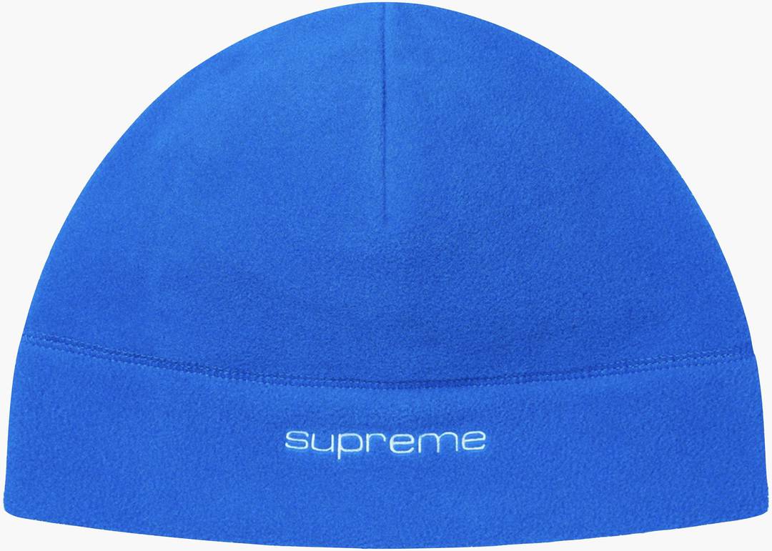 Supreme Polartec Beanie Bright Blue