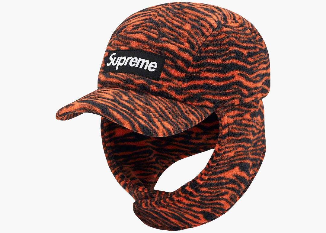 Supreme Polartec Earflap Camp Cap Tiger | Hype Clothinga