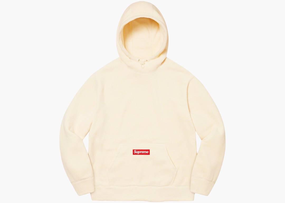 Supreme Polartec Hooded Sweatshirt (FW21) Natural | Hype Clothinga