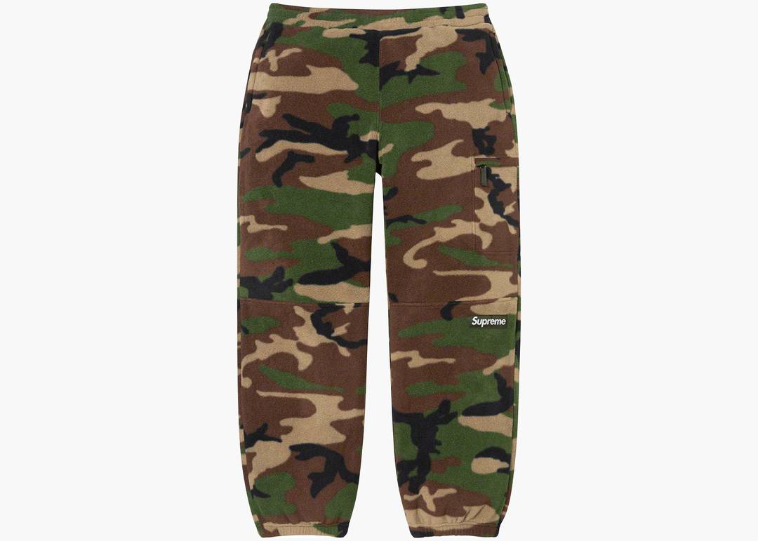 Supreme FW 22 Branch Woodland Camo Cargo Pant Size - Depop