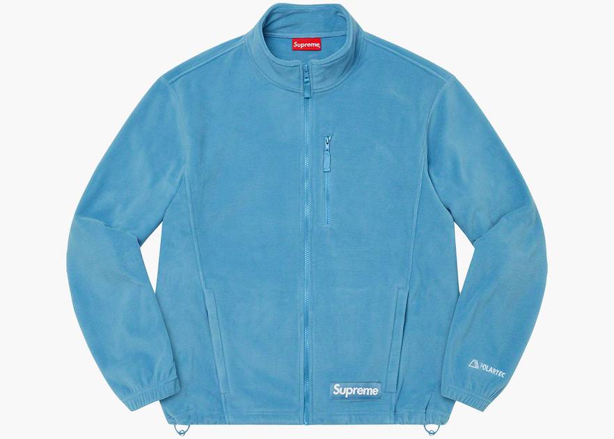 Supreme Polartec Zip Jacket Dusty Teal | Hype Clothinga