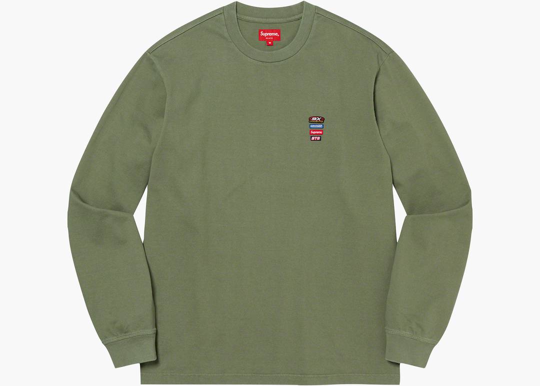 Supreme Precision L/S Top Olive | Hype Clothinga