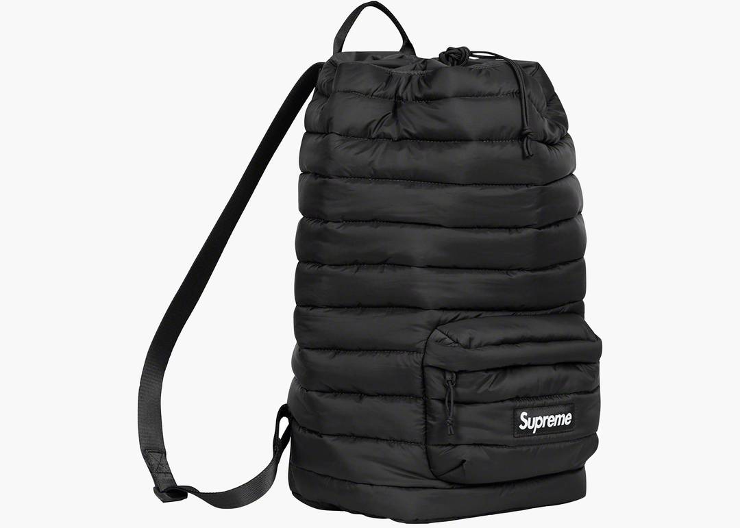 Supreme Puffer Backpack Black | Hype Clothinga