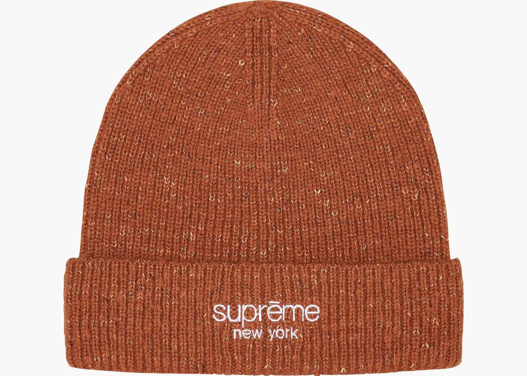 Supreme Rainbow Speckle Beanie Rust | Hype Clothinga