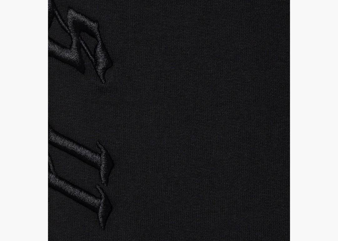 Supreme Raised Embroidery Sweatpant Black | Hype Clothinga