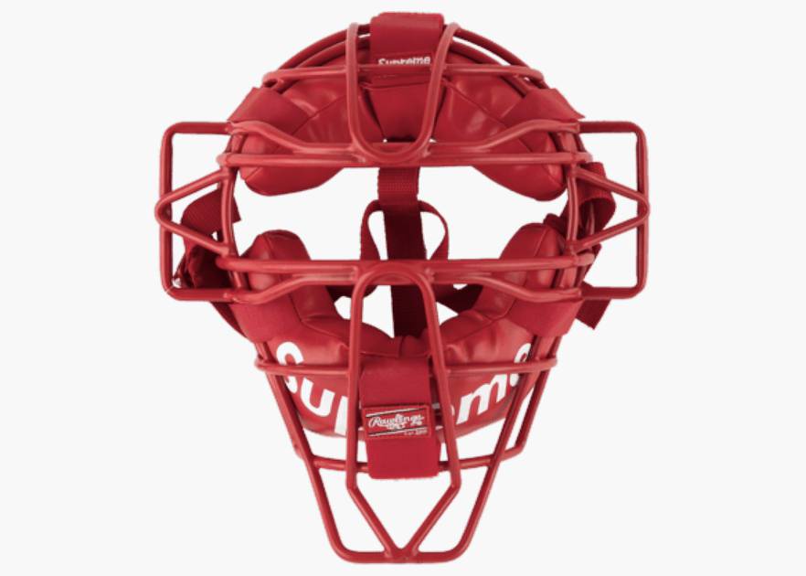 Supreme Rawlings Catcher's Mask Red