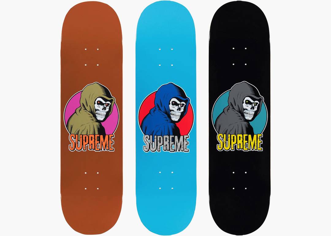 Supreme Reaper Skateboard Deck Set Multicolor | Hype Clothinga
