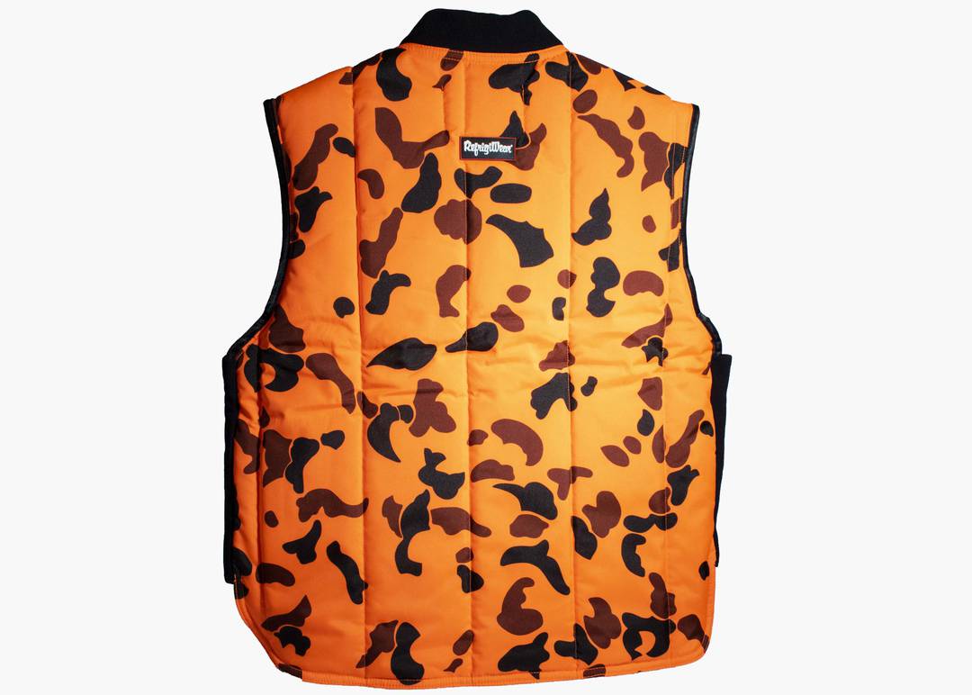 Supreme Refrigiwear Insulated Iron-tuff Vest Orange Camo