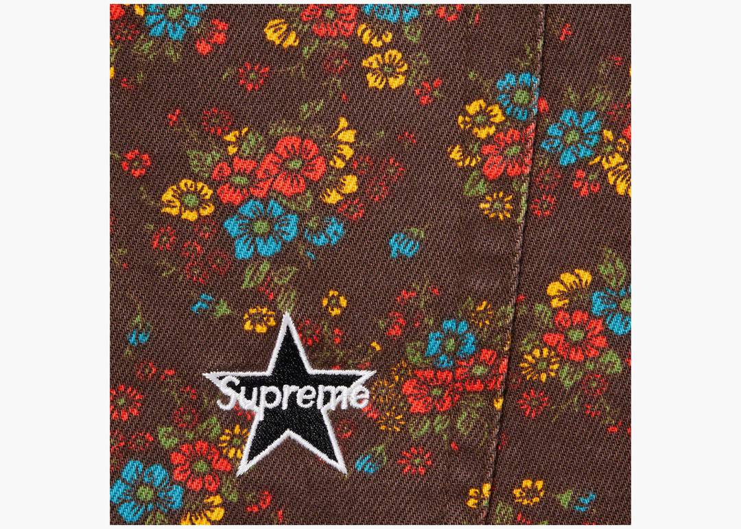 supreme Regular Jean Flowers-