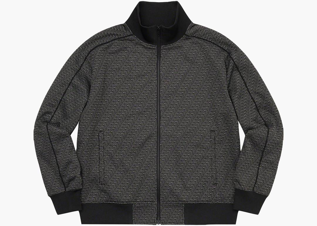 Supreme Repeat Track Jacket Black | Hype Clothinga