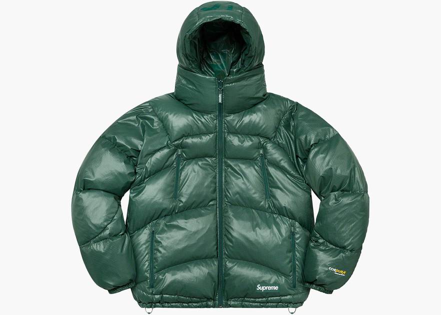Supreme Reversible Featherweight Down Puffer Jacket Olive | Hype