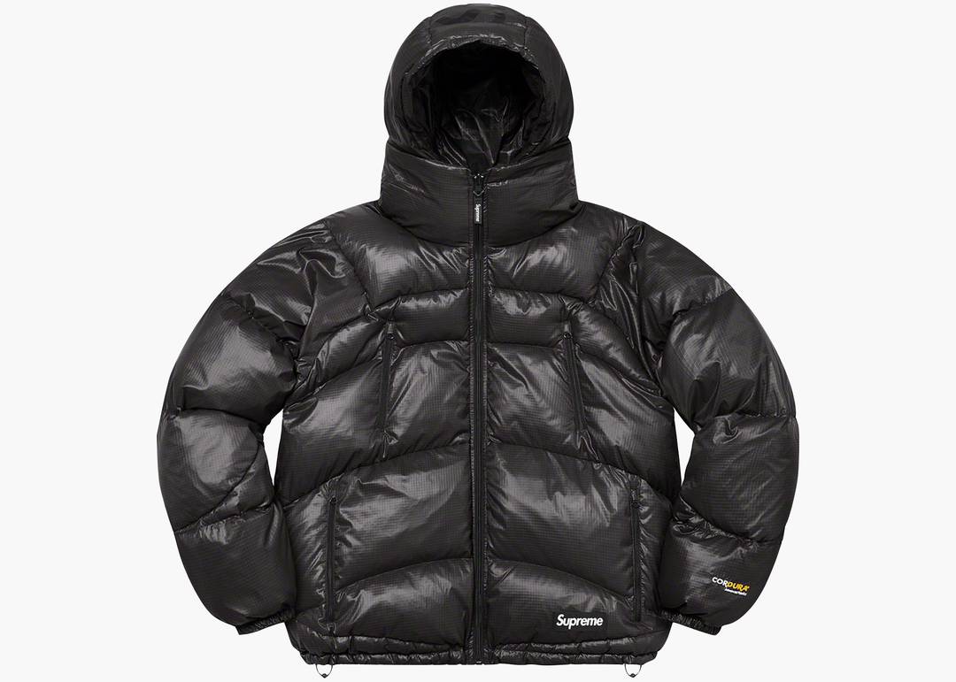 Supreme Reversible Featherweight Down Puffer Jacket Black | Hype