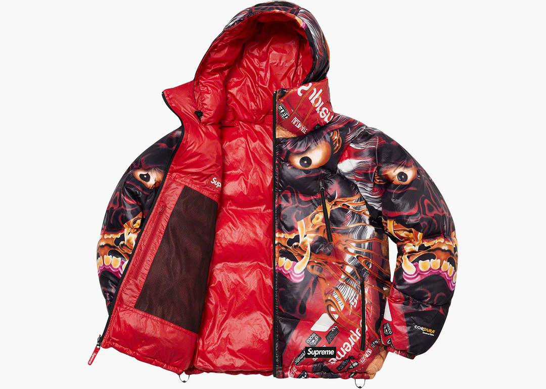 Supreme Reversible Featherweight Down Puffer Jacket Red | Hype