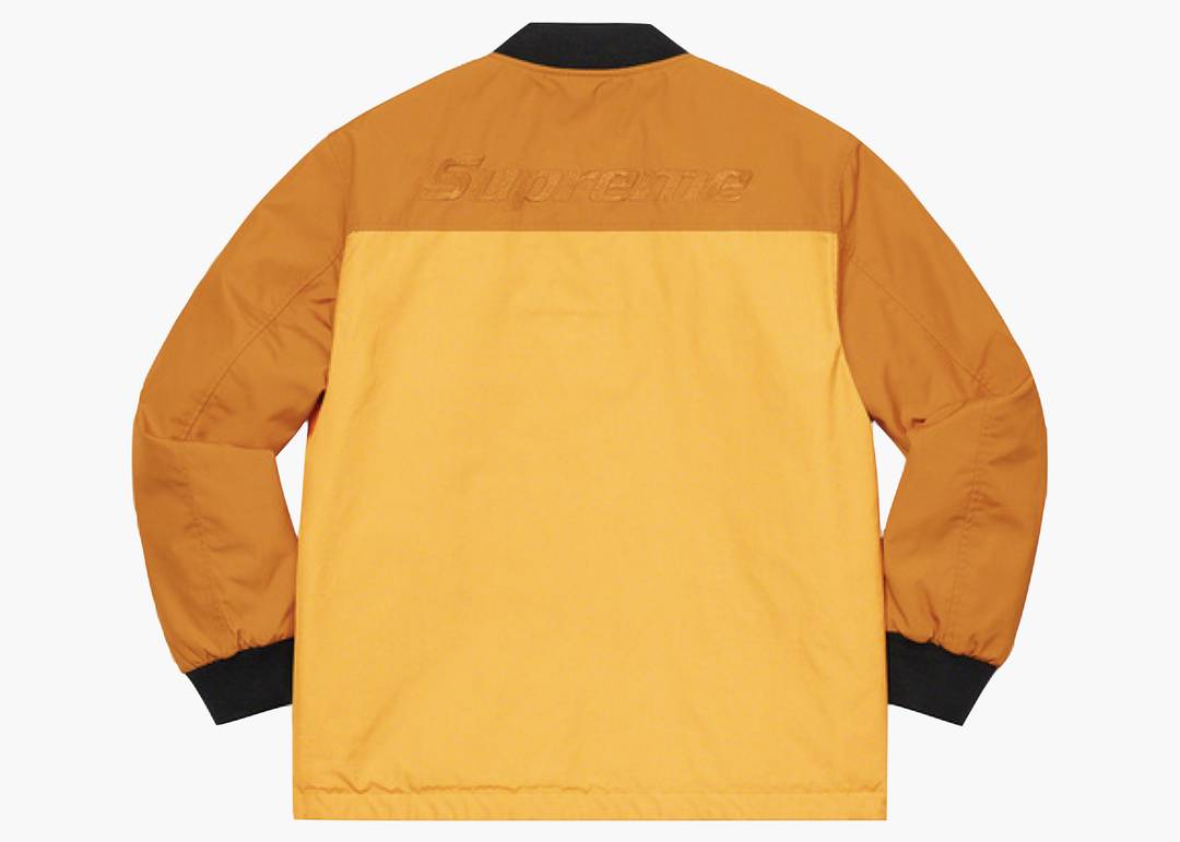 Supreme Reversible Tech Work Jacket Mustard | Hype Clothinga