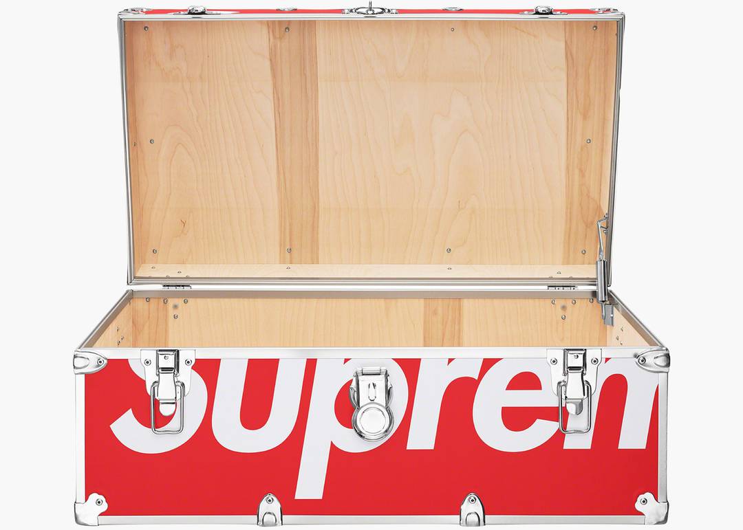 2022 Supreme x Rhino Red Wood Trunk Limited Brand New