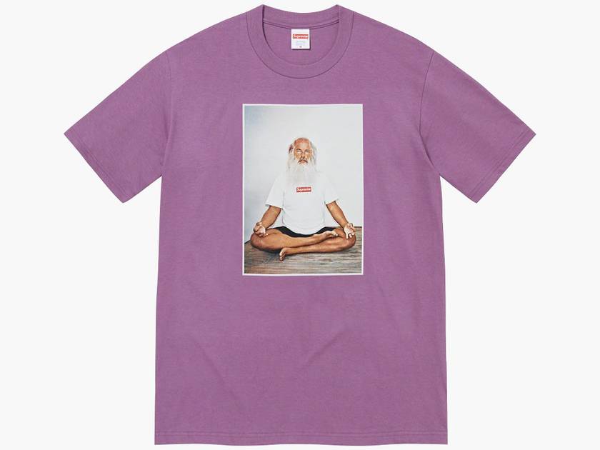 Supreme Rick Rubin Tee Plum | Hype Clothinga