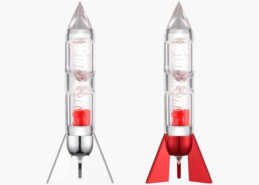 Supreme Rocket Timer (Set of 2) Red/Silver | Hype Clothinga