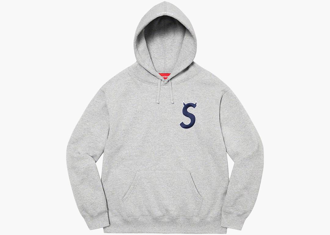 supreme s logo hooded sweatshirt-