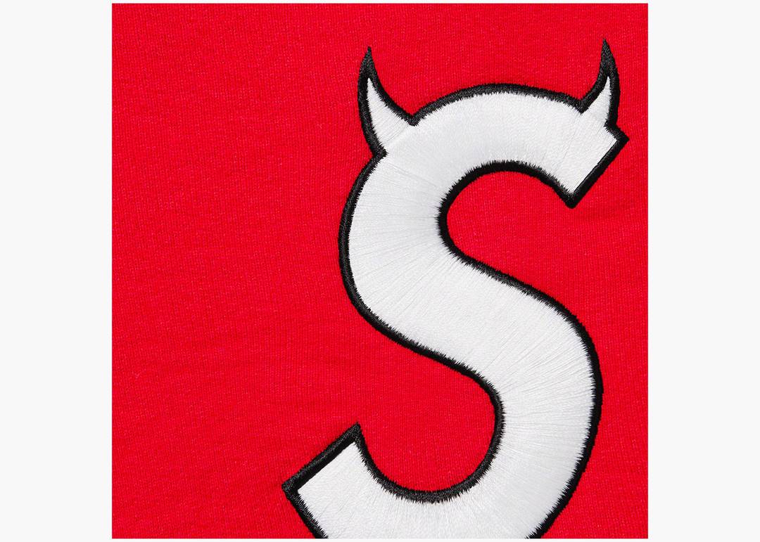 Buy Supreme S Logo Hooded Sweatshirt 'Red' - FW22SW36 RED