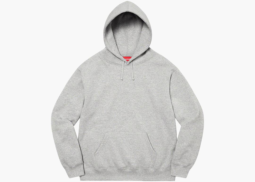 HotelomegaShops - SUPREME SATIN APPLIQUÉ HOODED SWEATSHIRT