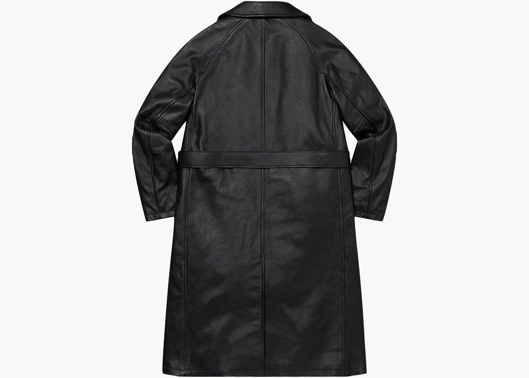 2023AW supreme schott leather car coat-