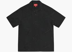 Supreme Scorpion Jacquard S/S Shirt Black | Hype Clothinga