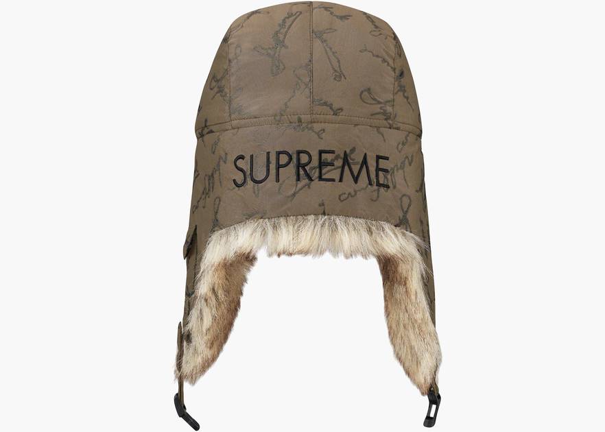 Supreme Script Logos Trooper Tan