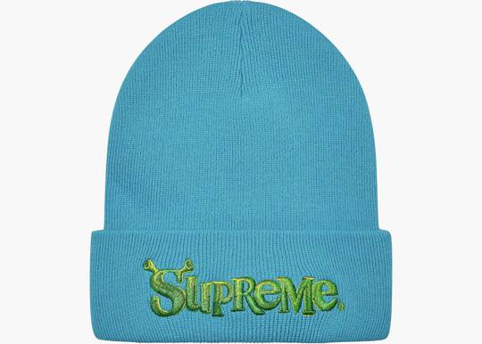 Supreme Shrek Beanie Turquoise | Hype Clothinga