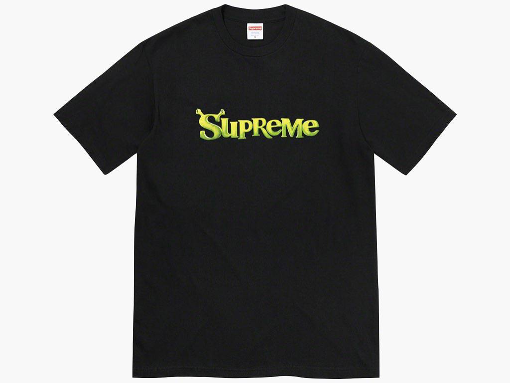 Supreme Shrek Tee Black | Hype Clothinga