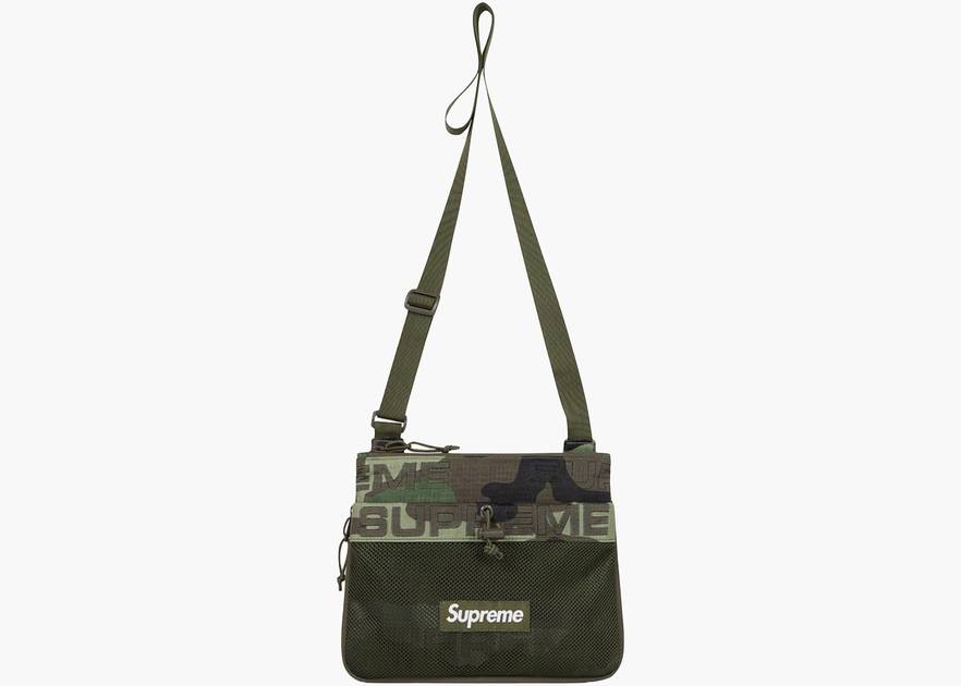 Supreme Side Bag Woodland Camo