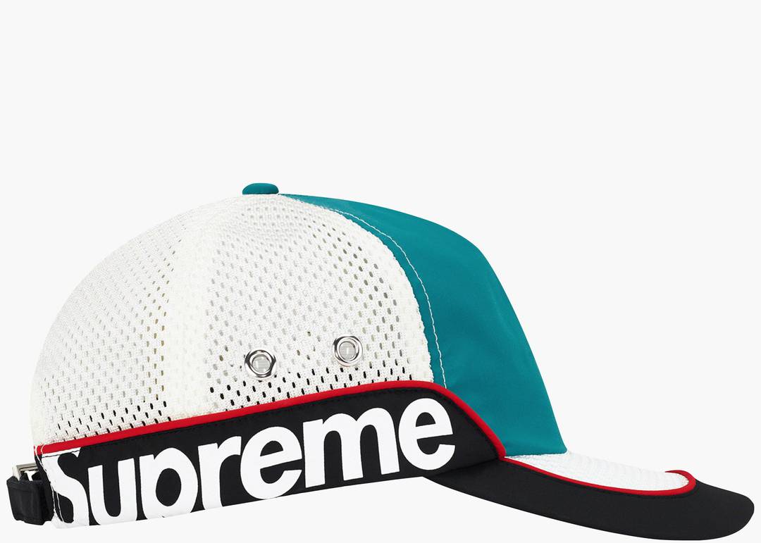 Supreme Side Logo 5-Panel (SS22) Teal | Hype Clothinga