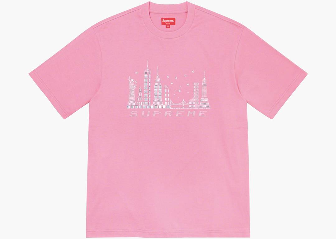 Supreme Skyline S/S Top Pink | Hype Clothinga