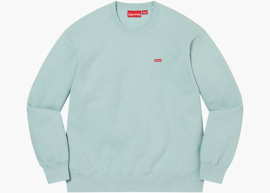 Supreme Small Box Crewneck (FW22) Light Slate