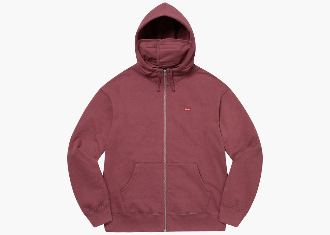 Supreme Small Box Facemask Zip Up Hooded Sweatshirt (FW21)