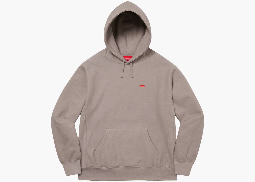 Supreme Small Box Logo Hooded Sweatshirt Ash Grey Size Small New - beyond  exchange