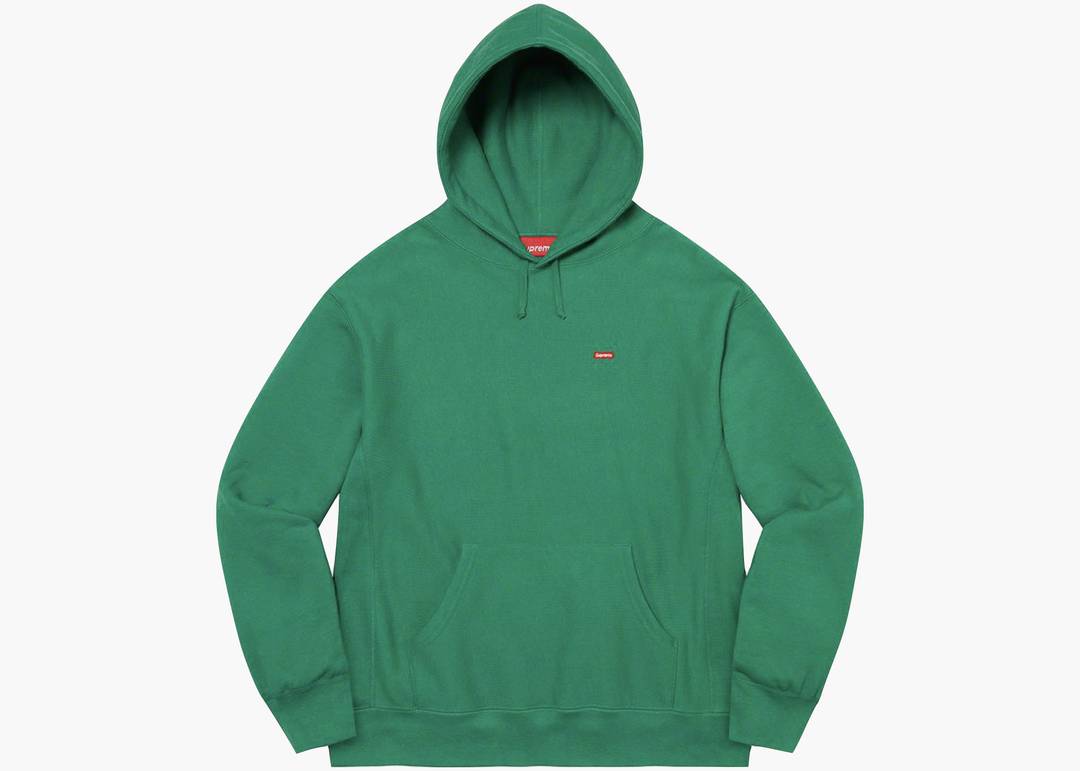 Supreme Small Box Hooded Sweatshirt Light Pine | Hype Clothinga