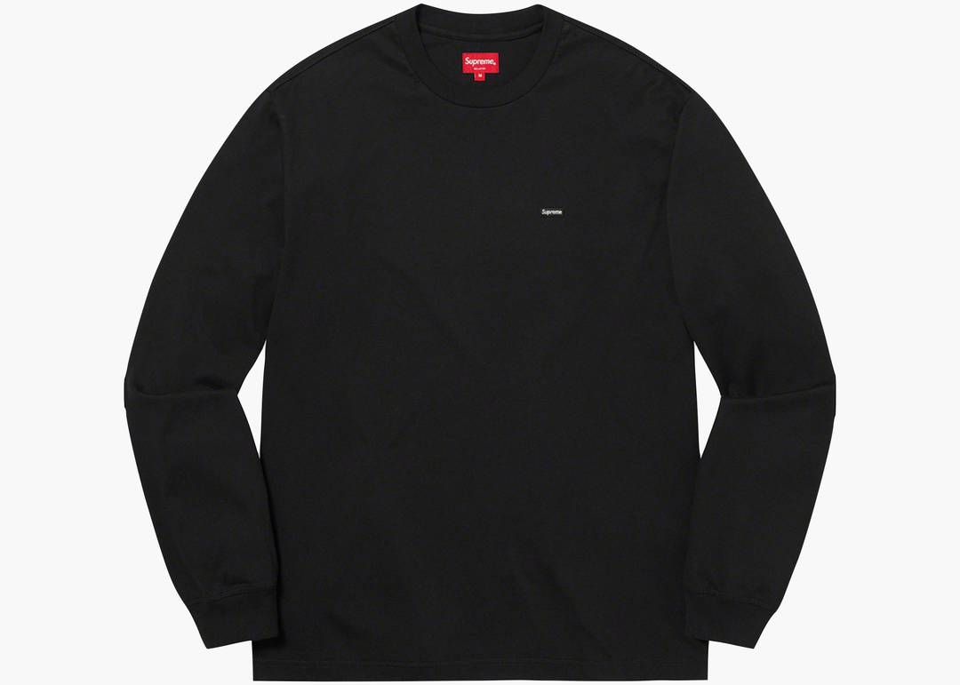 Supreme Small Box L/S Tee (SS22) Black | Hype Clothinga