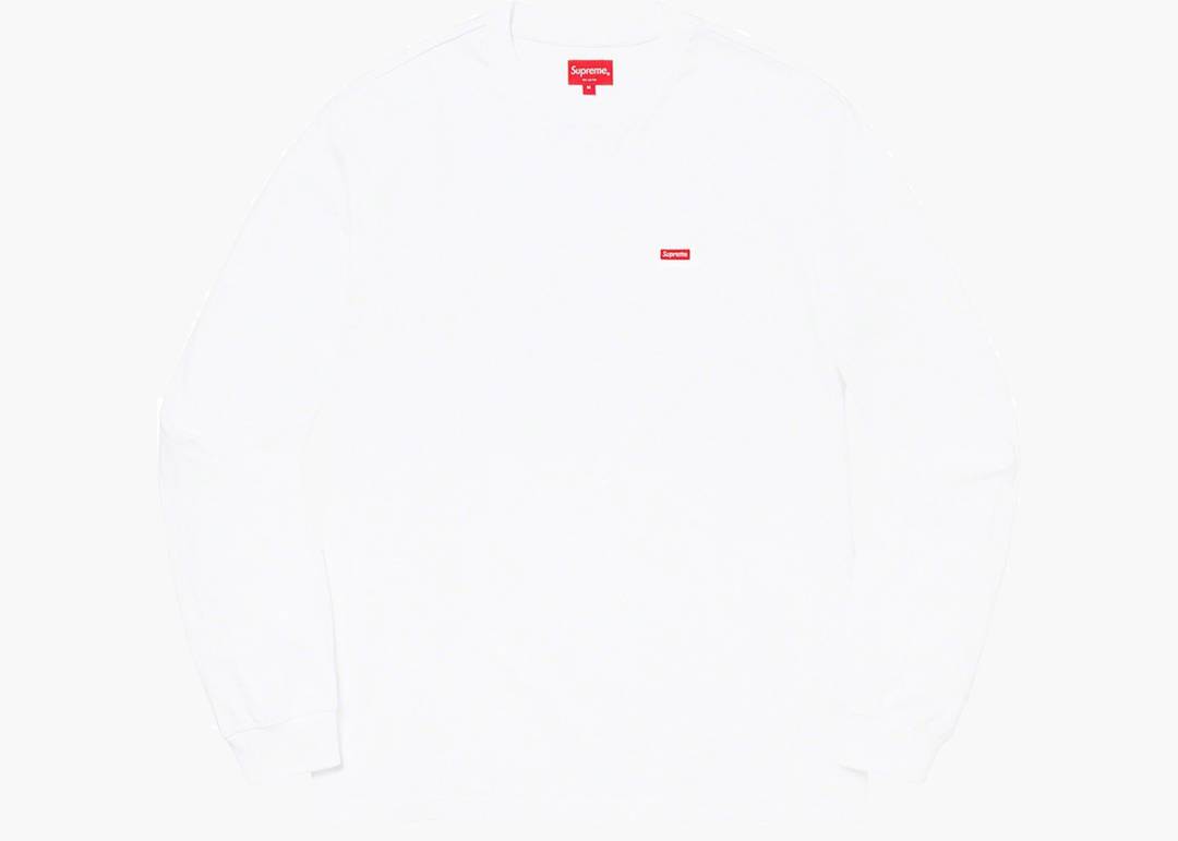 大阪直販Supreme ロンT L ホワイト　サーマル　新品タグつき Tシャツ/カットソー(七分/長袖)