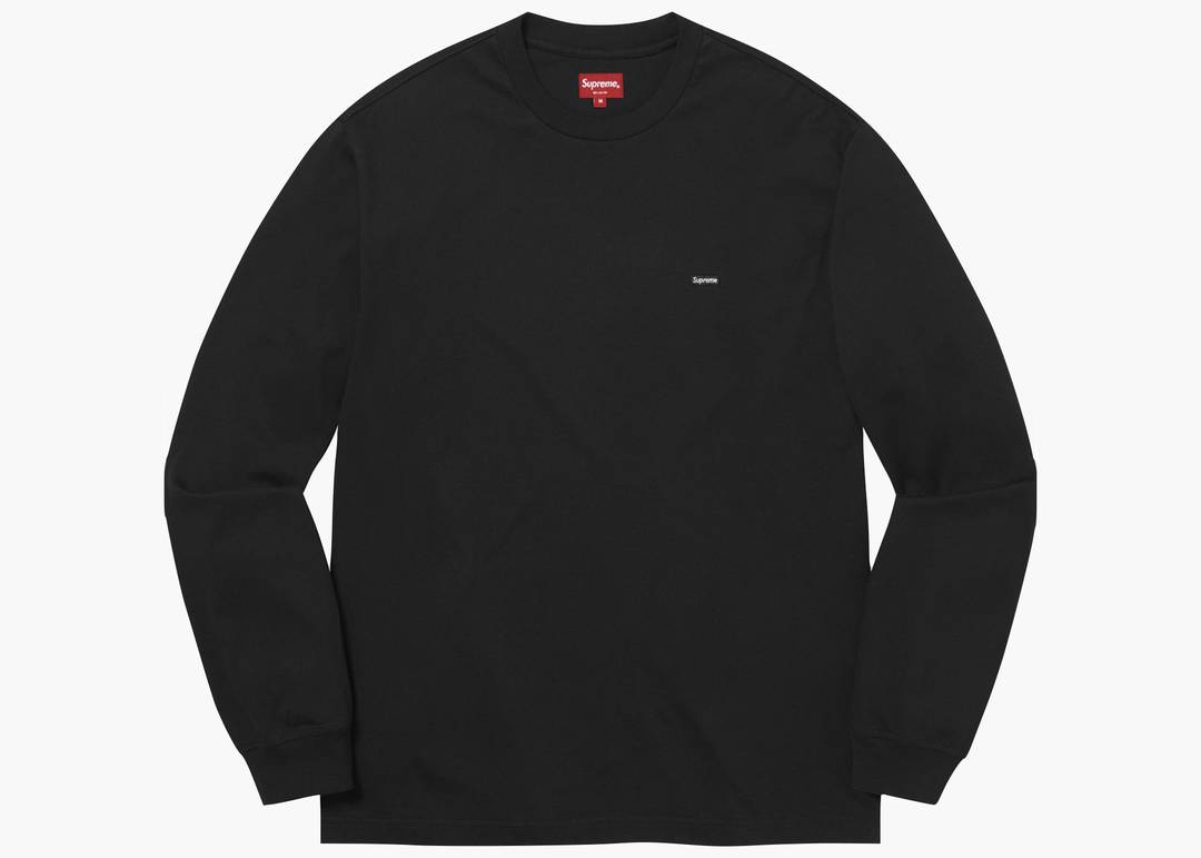 Supreme Small Box L/S Tee (SS23) Black | Hype Clothinga