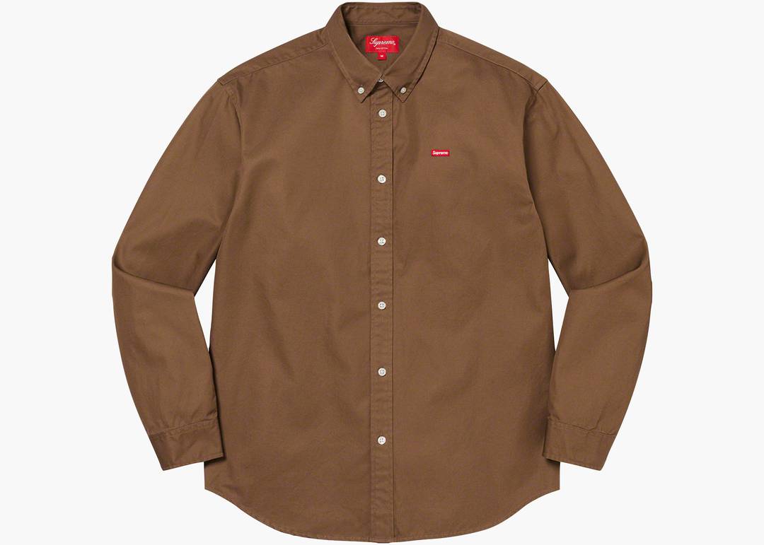 Supreme Small Box Shirt Brown