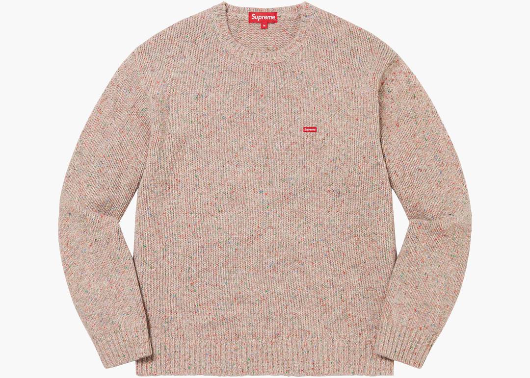 Supreme Small Box Speckle Sweater Heather Multicolor | Hype Clothinga