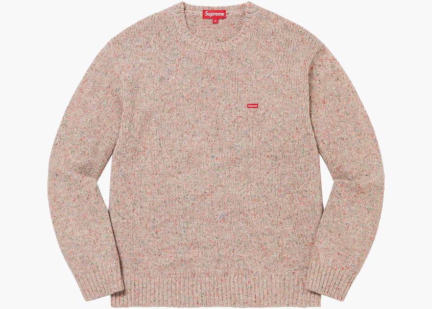 Supreme Small Box Speckle Sweater Heather Multicolor | Hype