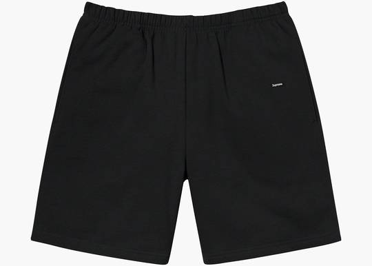 Supreme Small Box Sweatshort Black | Hype Clothinga