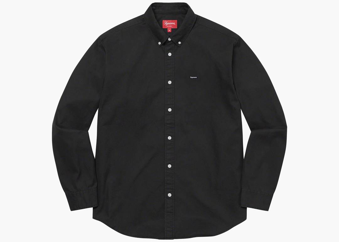 21fw XL supreme small box twill shirt